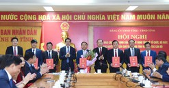 Nghệ An, Hà Tĩnh công bố quyết định bổ nhiệm lãnh đạo các sở sau sáp nhập