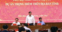 Điện Biên: Đẩy nhanh tiến độ các dự án trọng điểm trên địa bàn