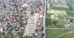 Đất đấu giá huyện Ứng Hòa “đắt khách”, giá trúng cao nhất 52,9 triệu đồng/m2