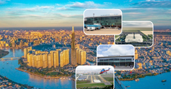 Nếu sáp nhập, đô thị đặc biệt của Việt Nam có thể sở hữu 4 sân bay hiện đại
