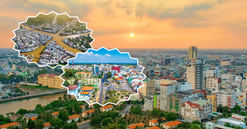 Nếu sáp nhập, một TP trực thuộc Trung ương của Việt Nam sẽ mở rộng diện tích gấp 4,5 lần