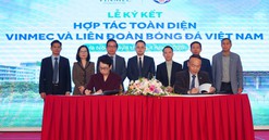 Vinmec và VFF hợp tác chiến lược nâng cao chất lượng y học thể thao