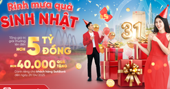 SeABank đón sinh nhật 31: Mưa quà tặng trị giá hơn 5 tỷ đồng tri ân khách hàng