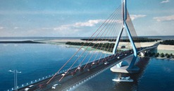 Chỉ 1 tuần nữa, cầu dây văng đầu tiên và lớn nhất ‘thủ phủ công nghiệp miền Bắc’ sẽ thông xe