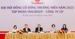 ĐHĐCĐ 2025: Vingroup đặt mục tiêu lãi 10.000 tỷ đồng