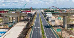 Chỉ vài ngày nữa, tuyến đường do liên danh Đèo Cả thực hiện kết nối đến siêu sân bay của Việt Nam sẽ đi vào hoạt động