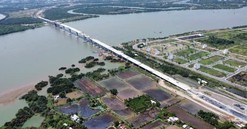 Hơn 1 tháng nữa, cây cầu lớn nhất Vành đai 3 TP. HCM sẽ hoàn thành