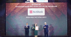 SeABank tăng 173 bậc trong bảng xếp hạng FAST500