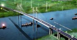 Chỉ ít ngày nữa, cây cầu khởi công từ 10 năm trước của cao tốc Bến Lức - Long Thành sẽ xây dựng trở lại