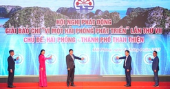 Hải Phòng: Phát động Giải báo chí “Vì một Hải Phòng phát triển” lần thứ VII