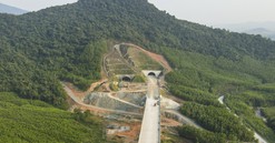 Tiến độ tuyến cao tốc 55km hơn 12.500 tỷ do Liên danh Sơn Hải làm chủ đầu tư trước ngày hoàn thành