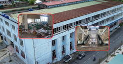 Trung tâm thương mại 'đắp chiếu' hơn 10 năm giữa lòng Hải Dương: Dân 'tẩy chay', nhiều hạng mục xuống cấp, một góc trở thành nơi tập kết rác