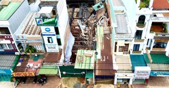 Đào móng xây công trình 7 tầng khiến nhà hàng xóm đổ sập: Hai hộ dân lo lắng, phản ánh đến chính quyền