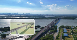 Chỉ nửa tháng nữa, cây cầu lớn nhất trên tuyến vành đai hơn 75.000 tỷ nối nhịp 2 tỉnh giàu có của Việt Nam sẽ thông xe
