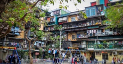 Cận cảnh khu tập thể cũ nát tại ‘đất vàng’ Hà Nội sắp được cải tạo thành tòa nhà cao 55 tầng