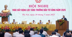 Thủ tướng chủ trì Hội nghị thúc đẩy động lực tăng trưởng đầu tư công