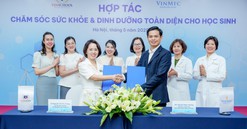 Vinschool và Vinmec ký thỏa thuận hợp tác toàn diện, nâng chuẩn chăm sóc sức khỏe mầm non cho hơn 15.000 học sinh