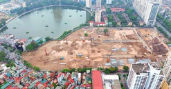 Bắt đầu xây dựng dự án tổ hợp trung tâm thương mại, dịch vụ, văn hóa trên ‘đất vàng’ Giảng Võ
