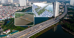Muộn nhất 4 tháng nữa, Thủ đô sẽ có thêm 2 siêu cầu gần 28.000 tỷ bắc qua dòng sông biểu tượng