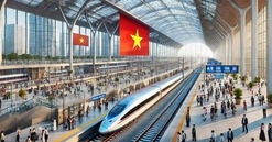 Hé lộ thời gian cắm mốc giải phóng mặt bằng phục vụ siêu dự án đường sắt lần đầu tiên thực hiện tại Việt Nam