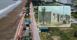 Muộn nhất 3 tháng tới, yêu cầu phá dỡ hoàn toàn công trình trái phép trên bờ biển ở Thanh Hóa