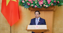 Thủ tướng: Triển khai hiệu quả "bộ tứ chiến lược"; thực hiện bằng được các mục tiêu lớn