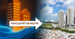 Nghị quyết 68: 'Luồng sinh khí' mới giúp tháo gỡ điểm nghẽn mặt bằng, mở lối cho thị trường bất động sản