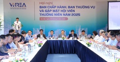 Hiệp hội Bất động sản Việt Nam tổ chức Hội nghị Ban Chấp hành, Ban Thường vụ và gặp mặt Hội viên thường niên năm 2025