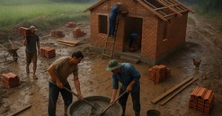 Hiện nay, có nhiều trường hợp vẫn được xây nhà không cần Giấy phép xây dựng