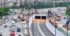 Hầm chui ở nút giao 3.400 tỷ hiện đại và độc đáo nhất TP. HCM sẽ không vỡ tiến độ