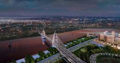 Tháng này, cây cầu hơn 6.000 tỷ, sở hữu nhịp chính rộng nhất TP lớn thứ 2 miền Bắc sẽ đạt cột mốc quan trọng