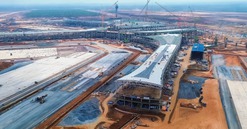 Siêu sân bay của Việt Nam thi công thần tốc, nhiều hạng mục đã thành hình hài rõ nét