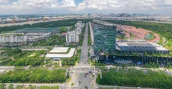 Giá nhà phố thương mại tại một khu vực ở TP. HCM tăng vọt, chạm ngưỡng gần 1 tỷ/m2