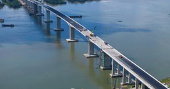 Phân luồng mới nhất của cây cầu nghìn tỷ đắt nhất, lớn nhất tuyến Vành đai 3