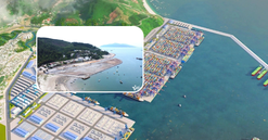 Chỉ 5 tháng nữa, cảng biển nước sâu nghìn tỷ bên dưới chân đèo đẹp nhất Việt Nam sẽ hoàn thành