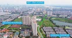 Hà Nội: Đường nối 2 vành đai đi qua loạt dự án bất động sản ở quận Hoàng Mai