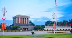 Quảng trường Ba Đình được mở rộng phục vụ diễu binh, diễu hành