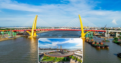 Ngày mai, TP nhỏ nhất Việt Nam chính thức thông xe cây cầu hơn 2.300 tỷ kết nối tới đại đô thị của Vingroup