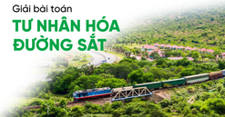 Giải bài toán tư nhân hóa đường sắt: Mở cửa, nhưng làm sao vẫn giữ quyền kiểm soát?