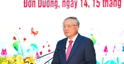 Phó Thủ tướng Thường trực Nguyễn Hòa Bình dự và chỉ đạo Đại hội điểm cấp xã của tỉnh Lâm Đồng