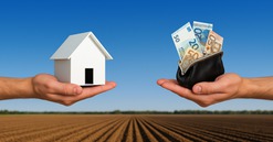 Từ nay, việc đền bù khi thu hồi đất ở xen kẽ đất nông nghiệp sẽ có sự thay đổi