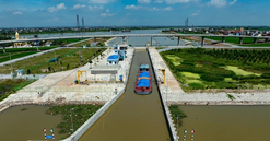 Kênh đào lớn nhất Việt Nam đón tin vui