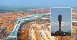 Công trình cao nhất tại siêu sân bay Long Thành chính thức đạt dấu mốc quan trọng