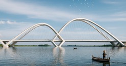 Sắp có thêm một cây cầu mới vượt sông Thái Bình, vốn đầu tư hơn 1.000 tỷ