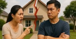 Chồng ngoại tình, vợ muốn ly hôn: Tài sản là ngôi nhà chung 100m2 sẽ phân chia thế nào?