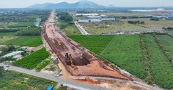 Nhiều nhà thầu chậm tiến độ tại dự án cao tốc gần 18.000 tỷ kết nối sân bay Long Thành