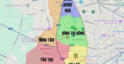 Cập nhật các phường ở quận Bình Tân sau sáp nhập TP.HCM