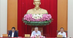 Tổng Bí thư: Tiếp tục chủ động rà soát, hoàn thiện dự thảo các văn kiện Đại hội XIV của Đảng