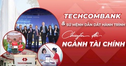 Techcombank: Song hành chiến lược “số” - “xanh”, dẫn dắt hành trình chuyển đổi ngành tài chính