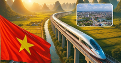 Tỉnh hẹp nhất Việt Nam gấp rút chuẩn bị cho nhiệm vụ sống còn đối với siêu đường sắt tốc độ cao 67 tỷ USD
